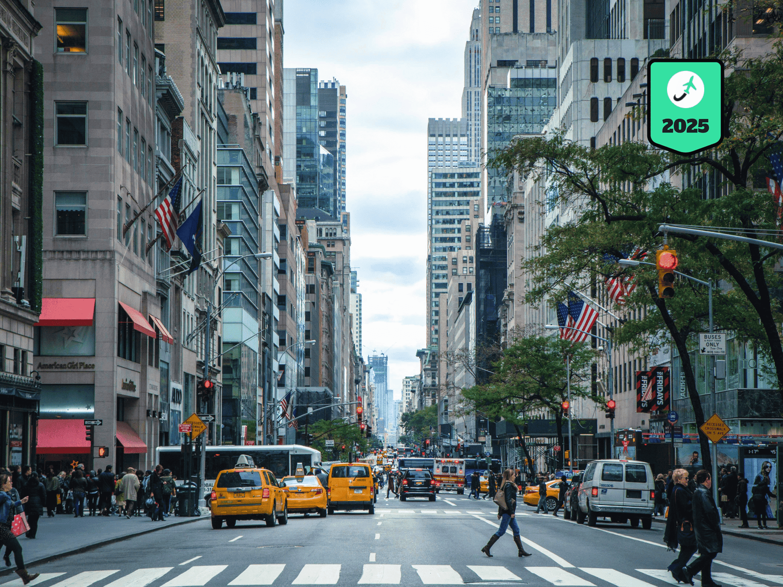 New York to Los Angeles: just buy travel