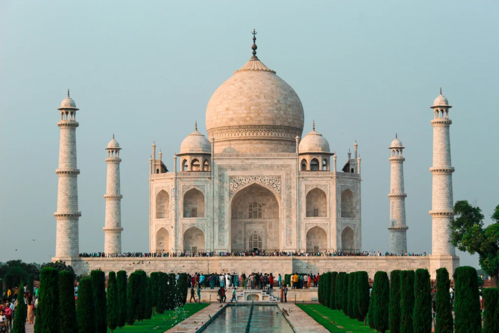 India Taj Mahal view, best places to visit in Asia for first trip