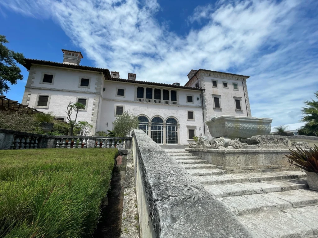 Historic villa and gardens at Vizcaya Museum, must-visit things to do in Miami