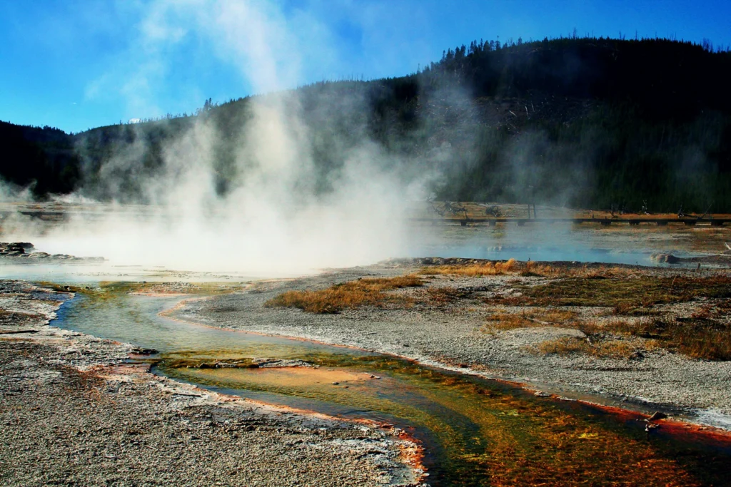 Geothermal wonders and wildlife in Yellowstone, among best national parks USA